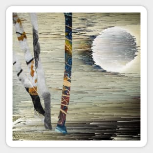 Abstract nature Sticker